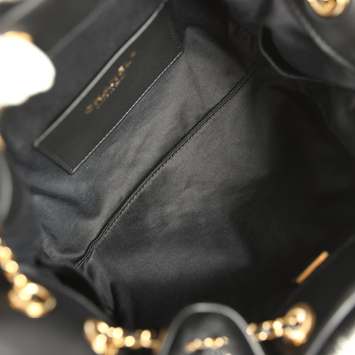 Chanel Mini 25 Hobo Bag Black Pony Hair Gold Hardware