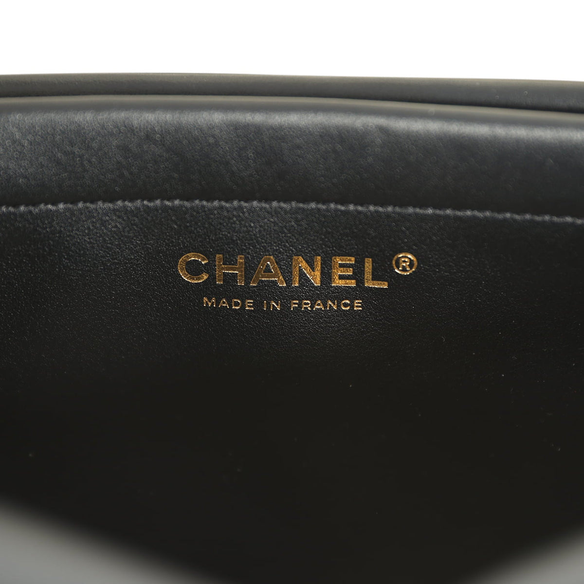 Chanel Small "Urban Essential" East West Shopping Tote Black Calfskin and Blue Denim Gold Hardware