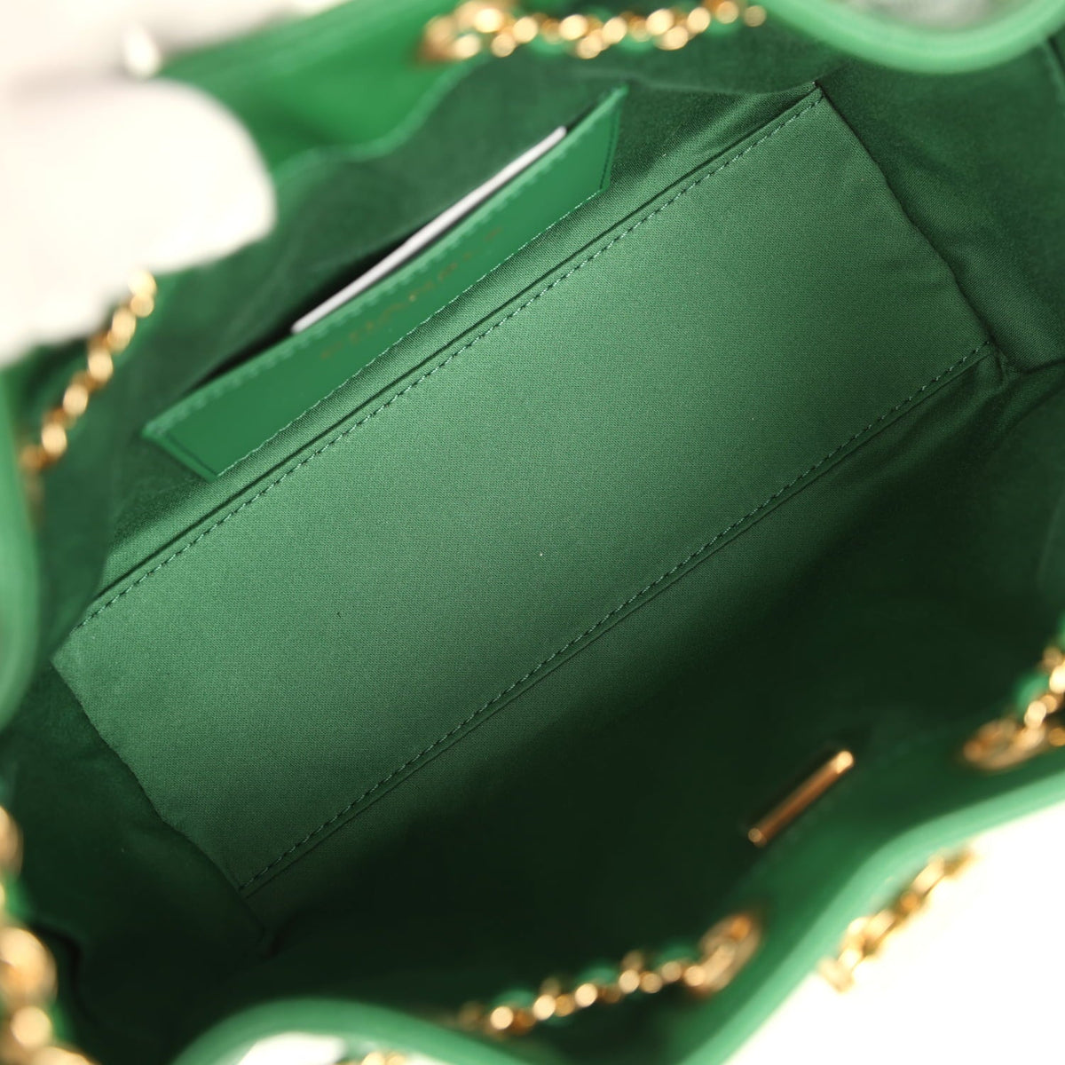 Chanel Mini 25 Hobo Bag Green Caviar Gold Hardware