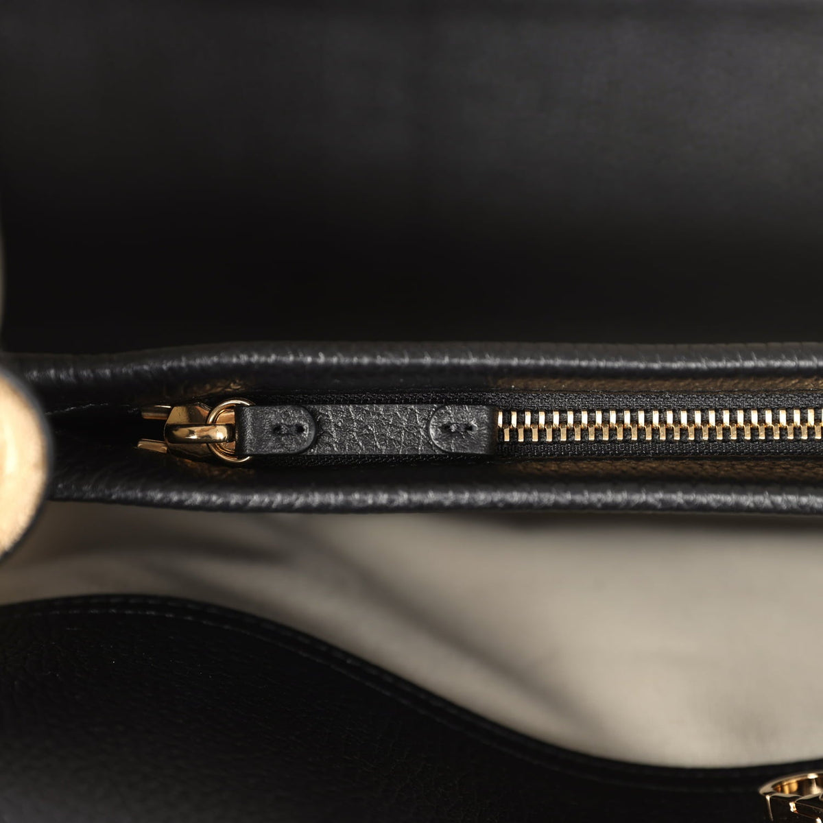 Chanel Large "Urban Essential" East West Shopping Tote Black Grained Calfskin and Beige Suede Gold Hardware