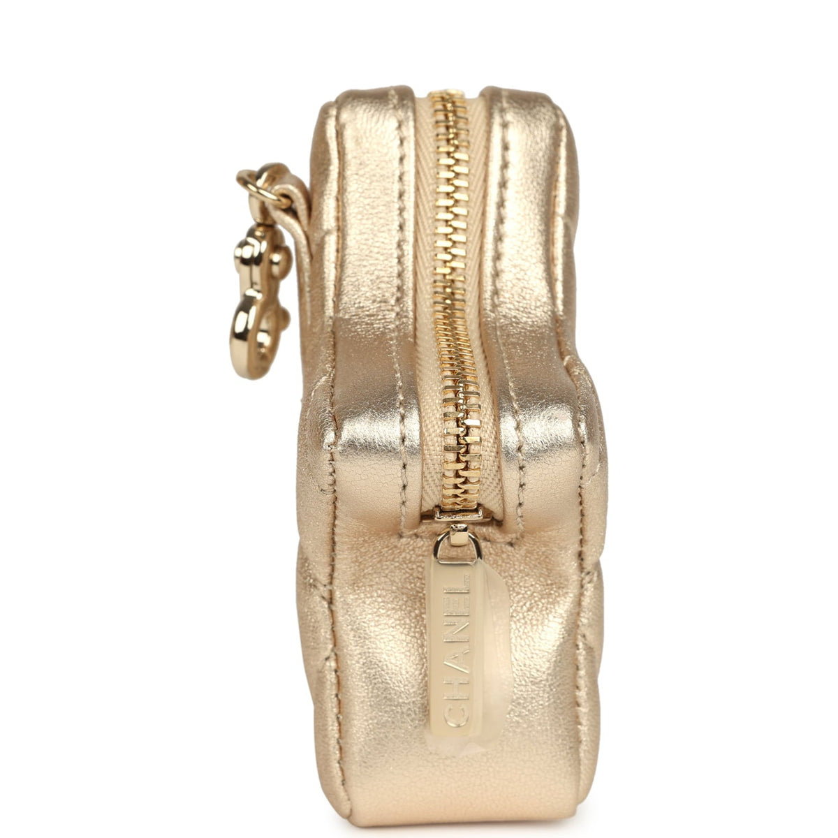 Chanel "Hollywood Boulevard" Backpack with Star Coin Purse Metallic Gold Mirror and Metallic Calfskin Light Gold Hardware