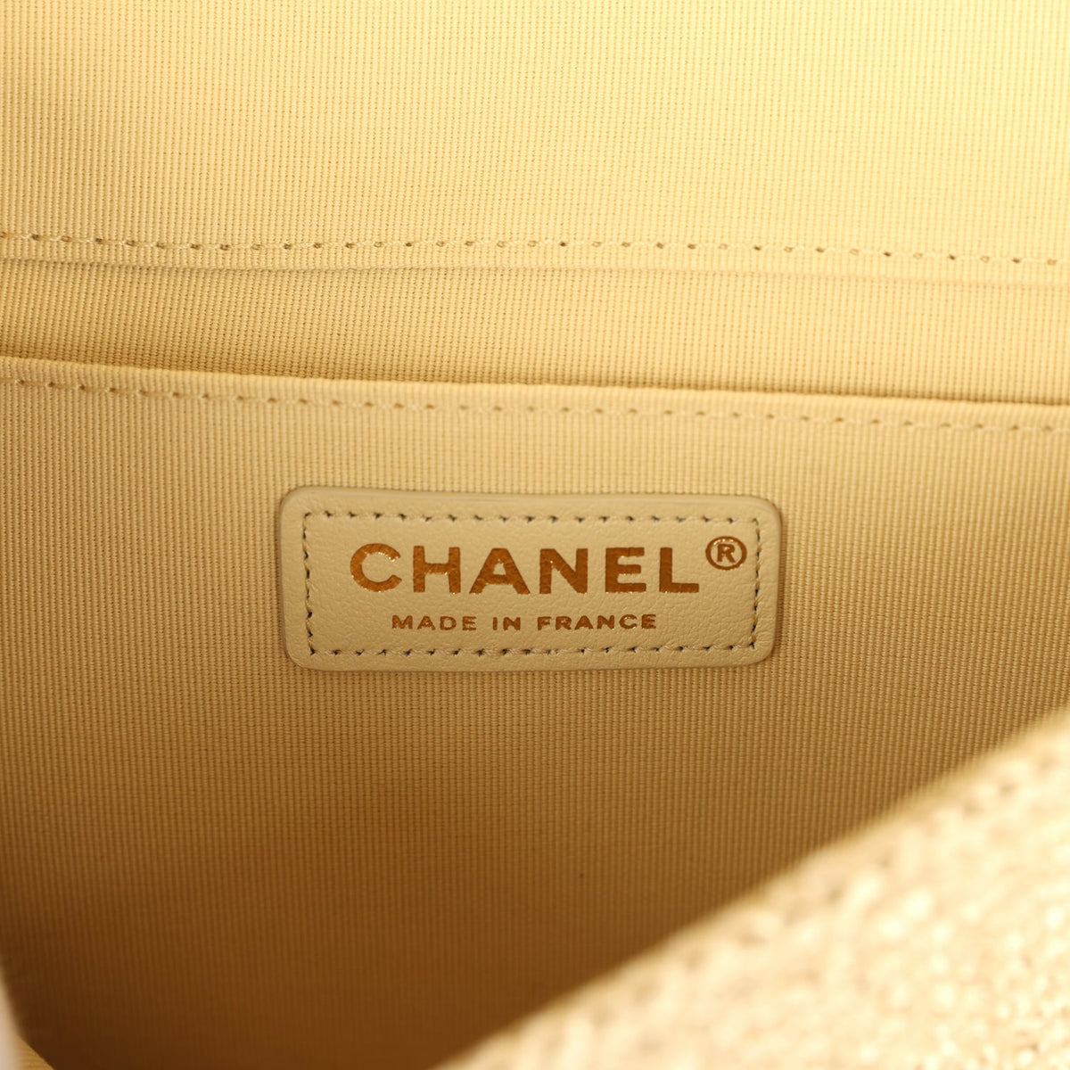Chanel Small Coco Beach Flap Bag Light Gold Braided Raffia Gold Hardware