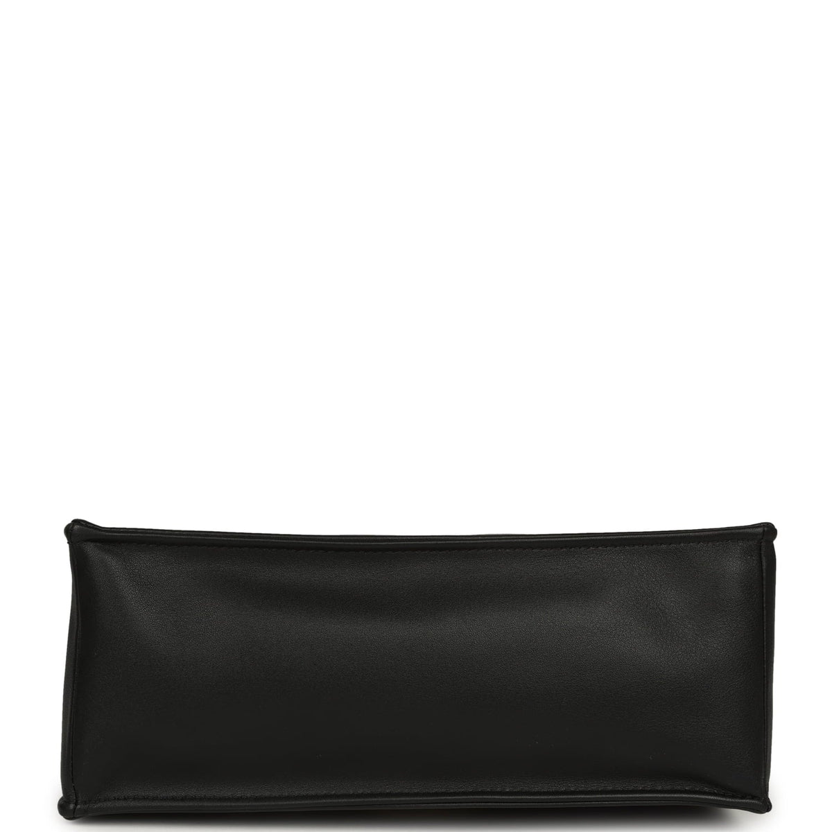 Chanel Small "Grocery Bag" with Chain Black Calfskin Gold Hardware