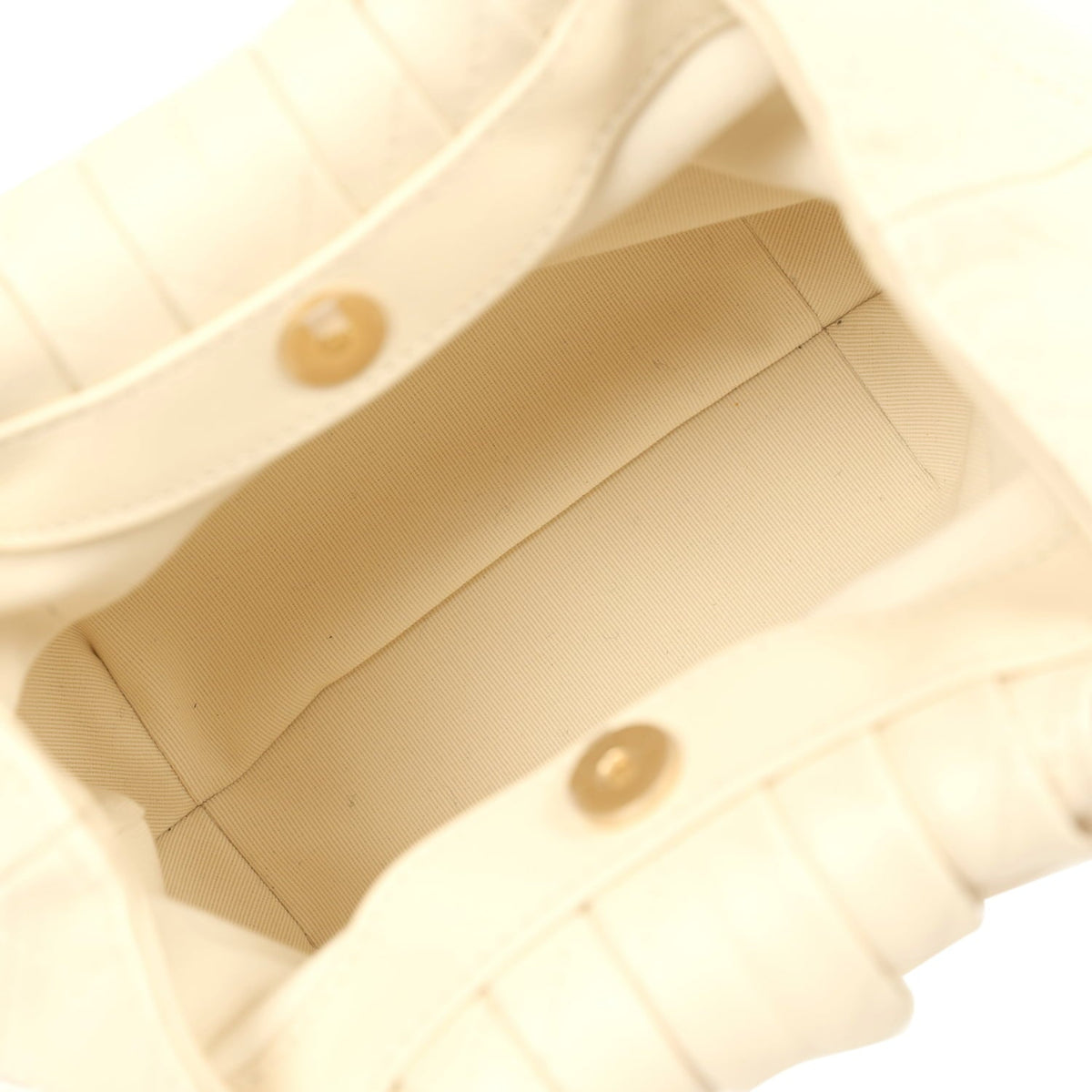 Chanel Small Pouch Light Beige Calfskin Tortoiseshell Hardware