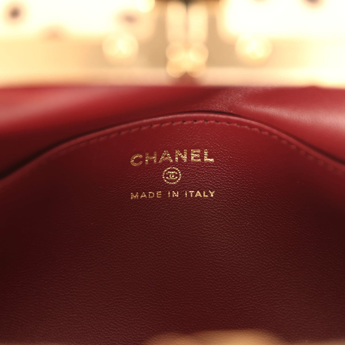 Chanel Large "Cheetah Print" Clutch with Chain Beige Calf Hair, Black Leather Gold Hardware