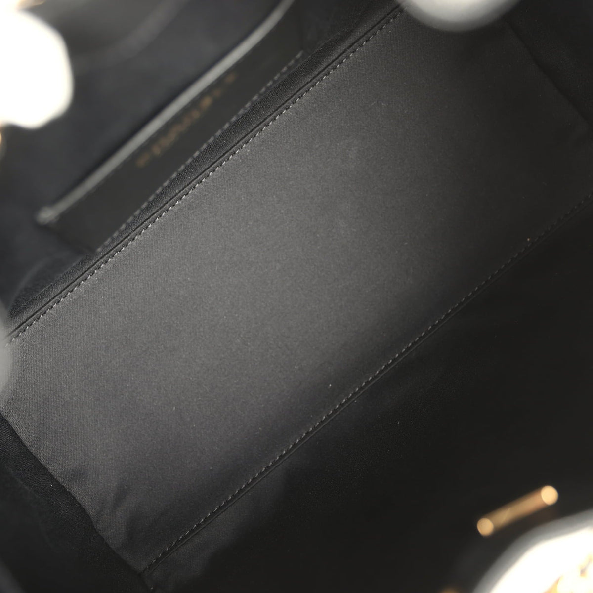 Chanel Small 25 Hobo Bag Black Caviar Gold Hardware
