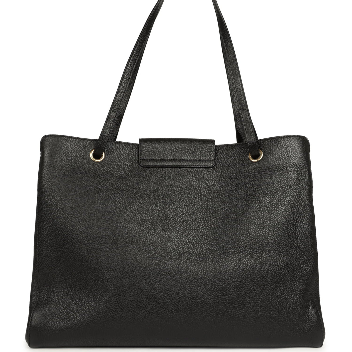Chanel XXL "It Girl" Shopping Tote Black Grained Calfskin Gold Hardware