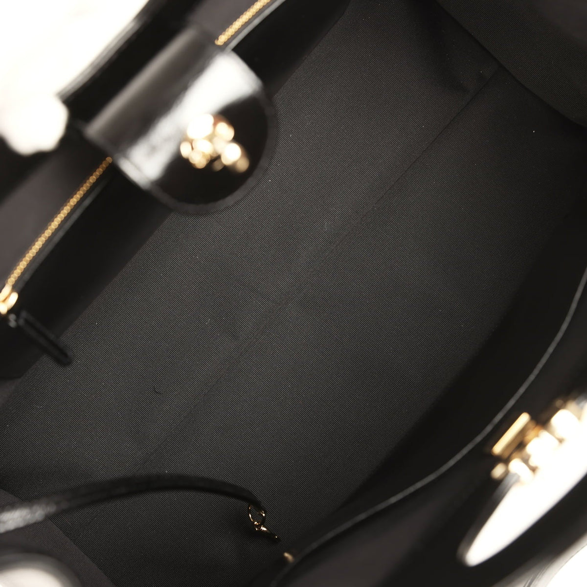 Chanel Large 31 Shopper Black Shiny Lambskin Light Gold Hardware