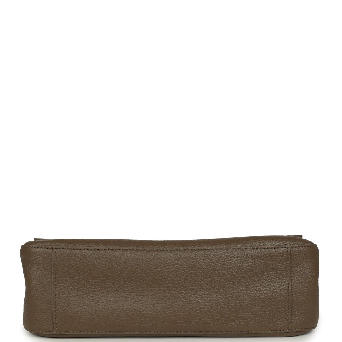 Chanel Maxi "Souplissimo" Small Flap Bag Brown Grained Calfskin Gold Hardware