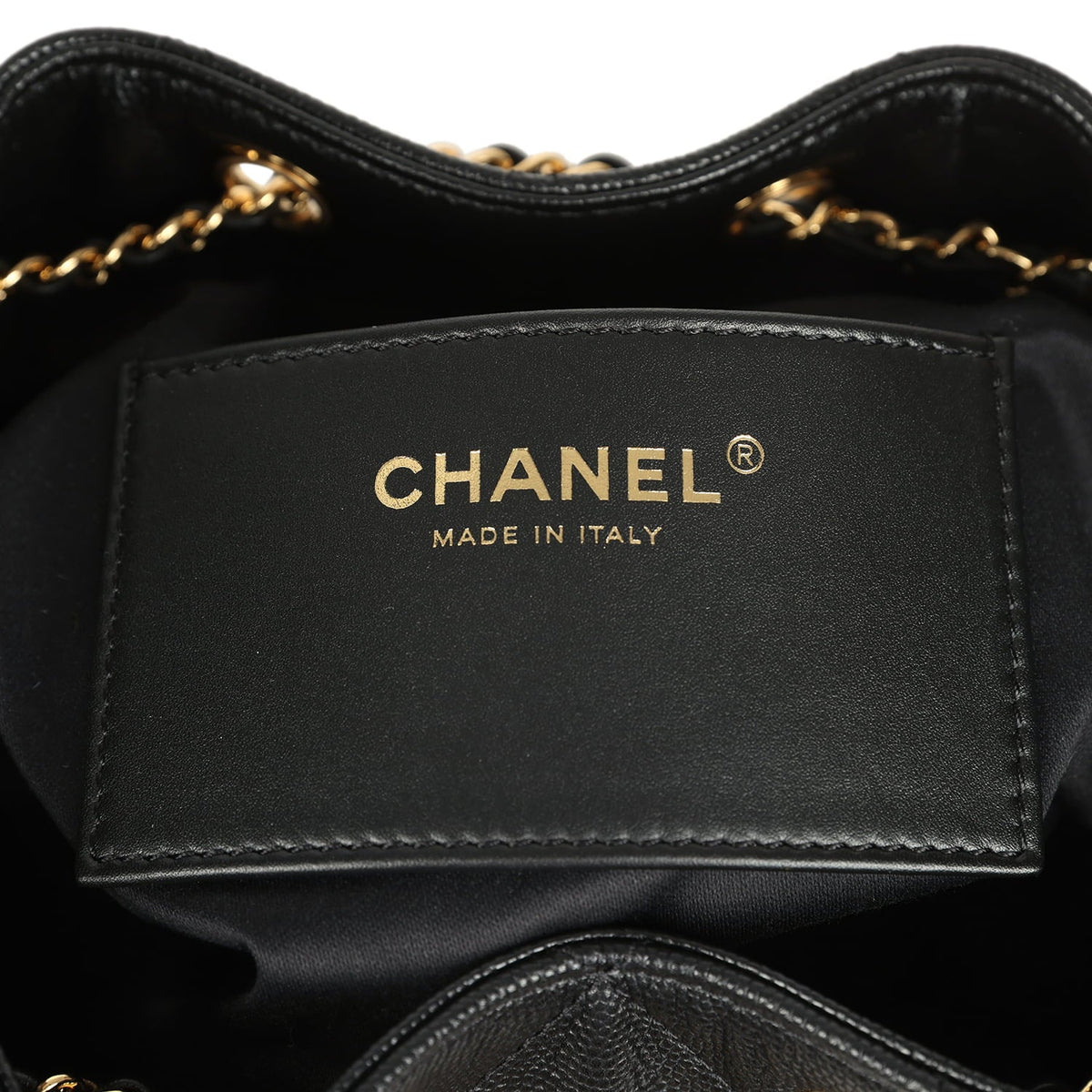 Chanel Small 25 Hobo Bag Black Caviar Gold Hardware