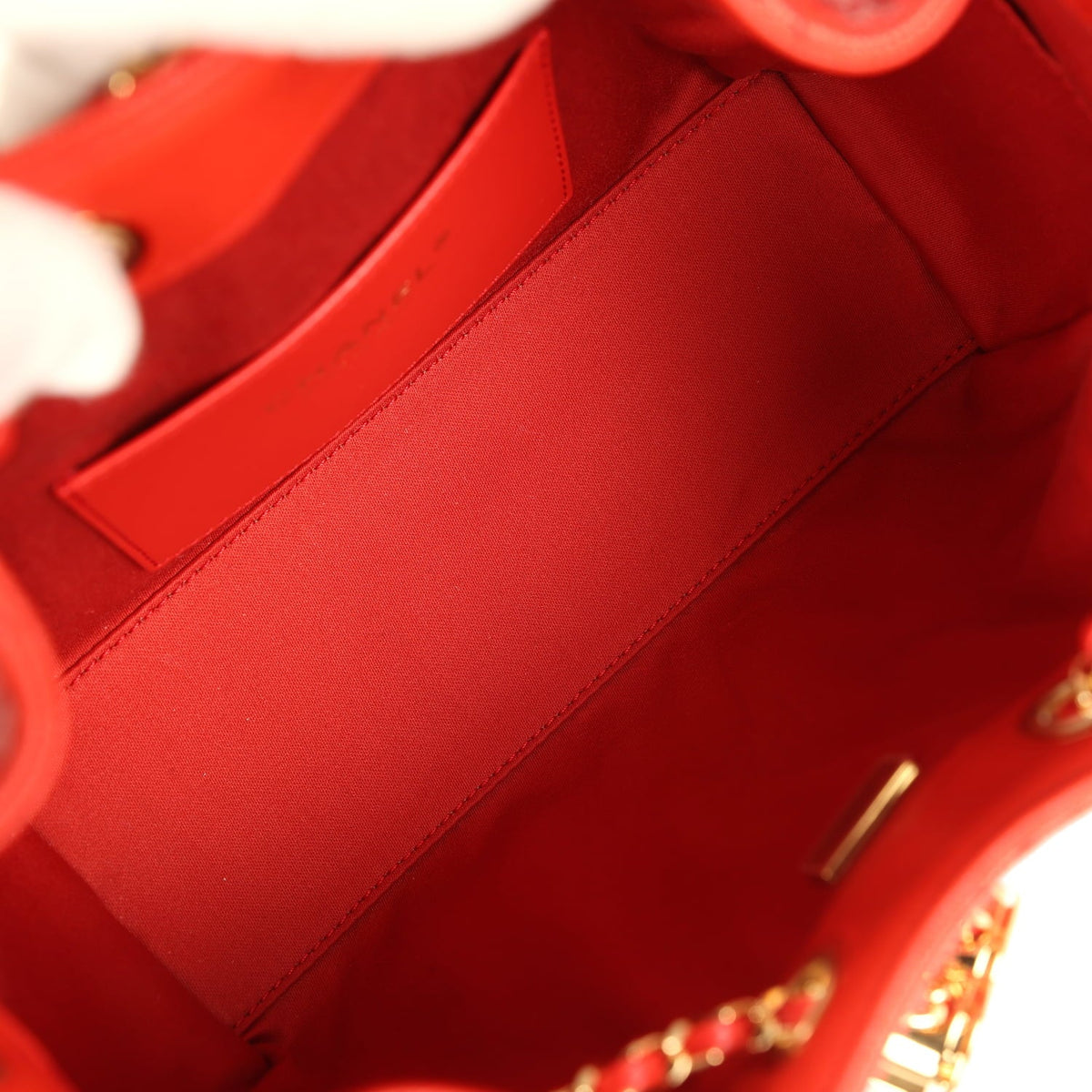 Chanel Mini 25 Hobo Bag Red Caviar Gold Hardware