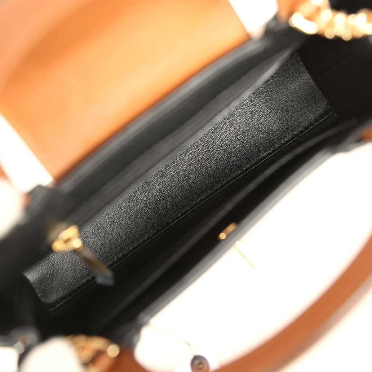 Chanel Small Kelly Shopper Camel Caviar Gold Hardware