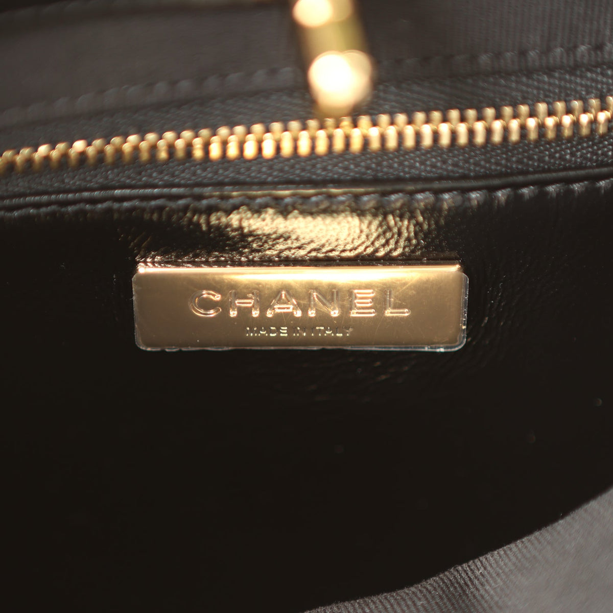 Chanel Mini "Cheetah Print" 31 Shopper Beige Calf Hair, Black Shiny Lambskin Gold Hardware