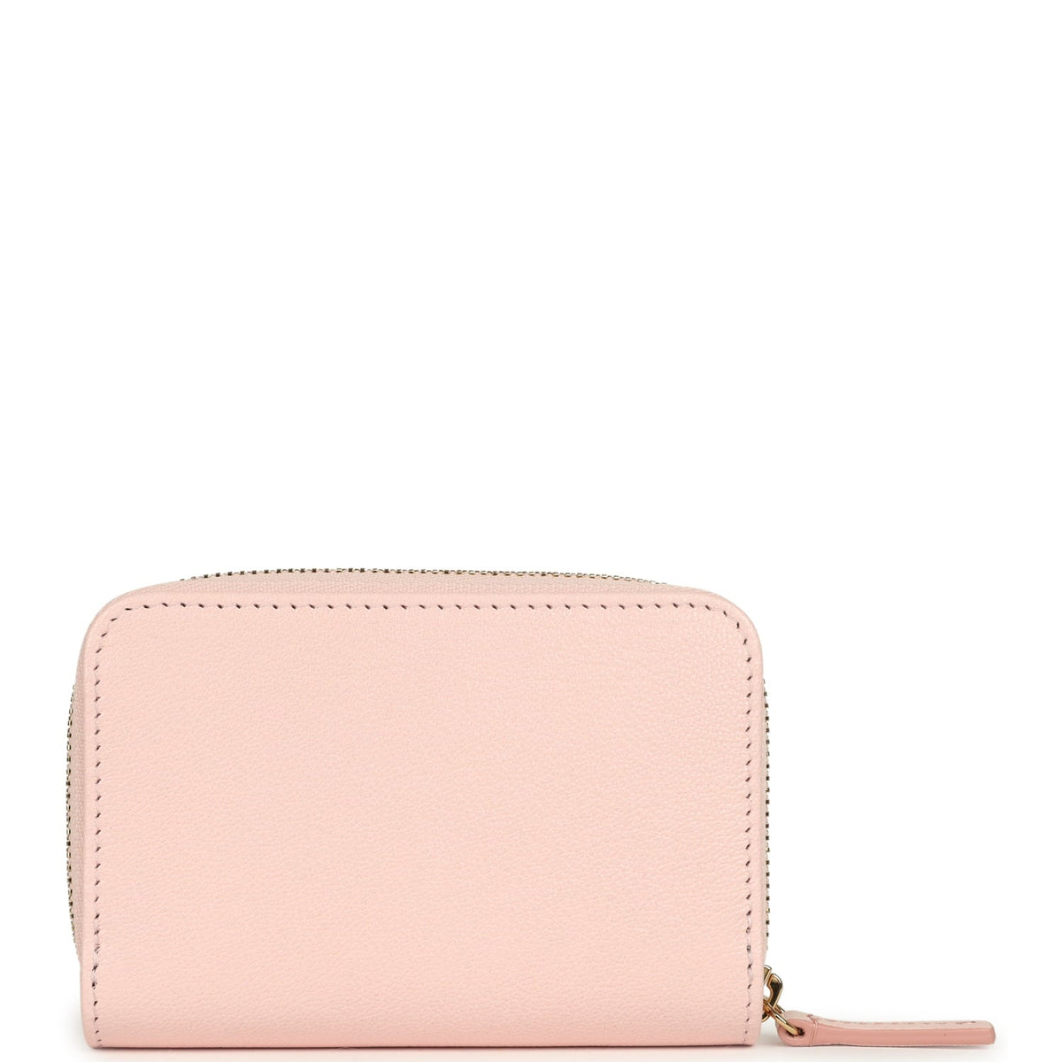 Chanel "Lucky Park" Coin Wallet Light Pink Grained Goatskin Gold Hardware