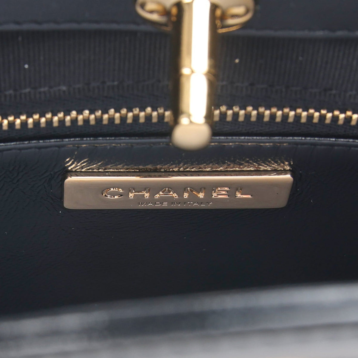 Chanel Mini "Cheetah Print" 31 Shopper Beige Calf Hair, Black Shiny Lambskin Gold Hardware