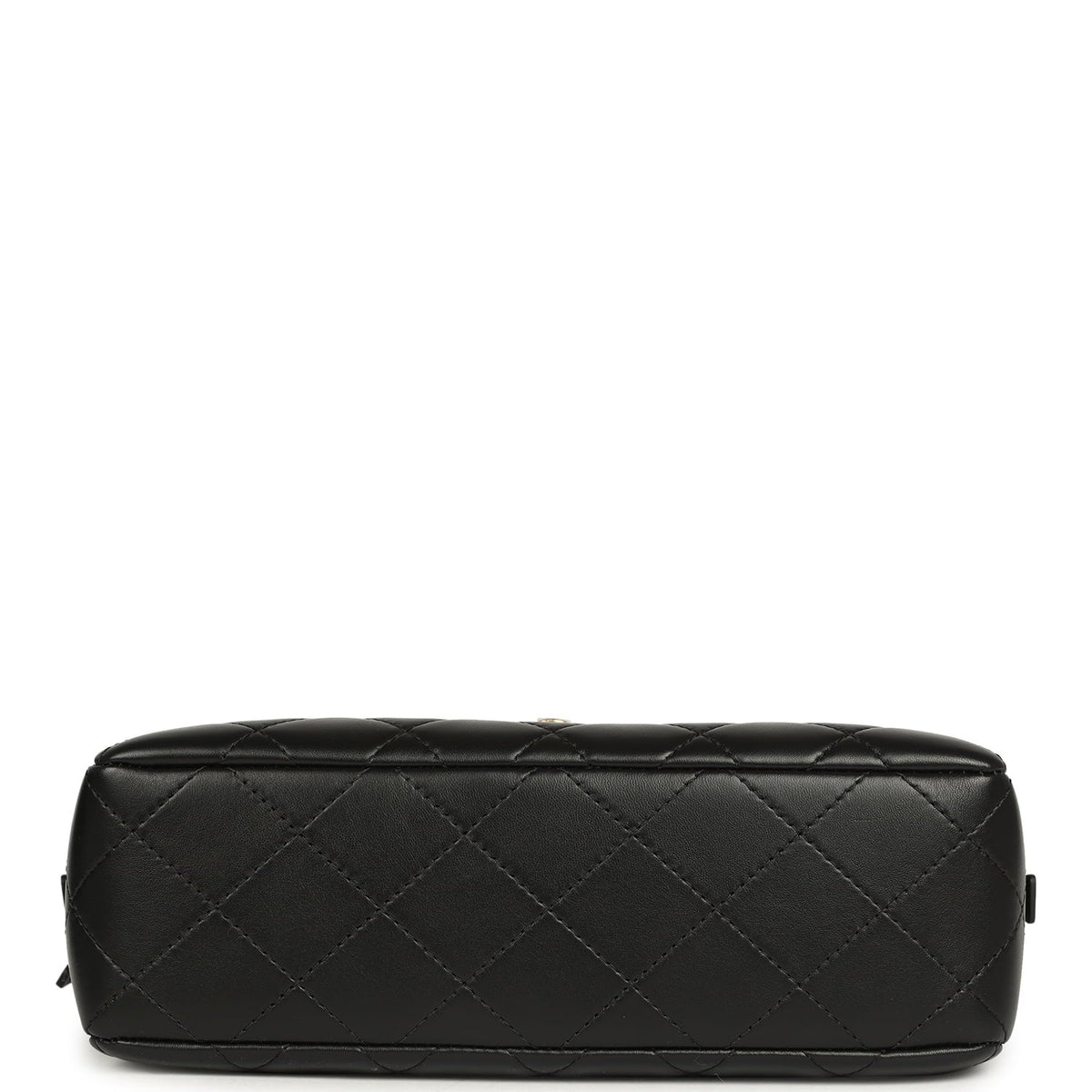 Chanel Small "Camerissimo" Camera Case Black Lambskin Gold Hardware