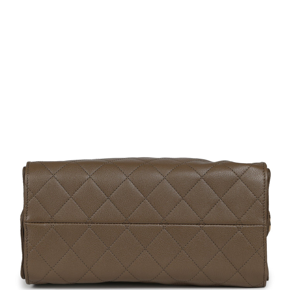 Chanel Small 25 Hobo Bag Dark Khaki Caviar Gold Hardware