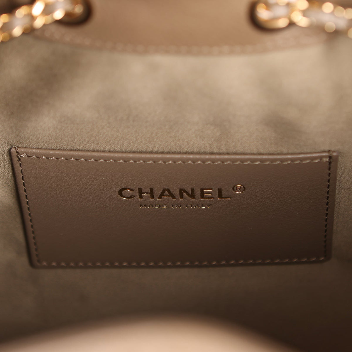 Chanel Small 25 Hobo Bag Dark Khaki Caviar Gold Hardware
