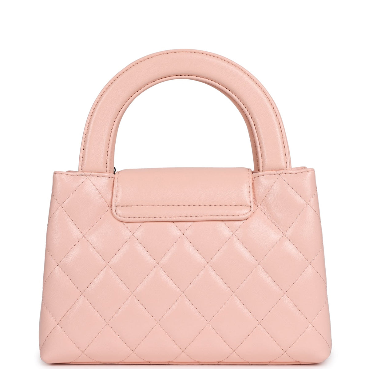 Chanel Small Kelly Shopper Pink Shiny Lambskin Gold Hardware