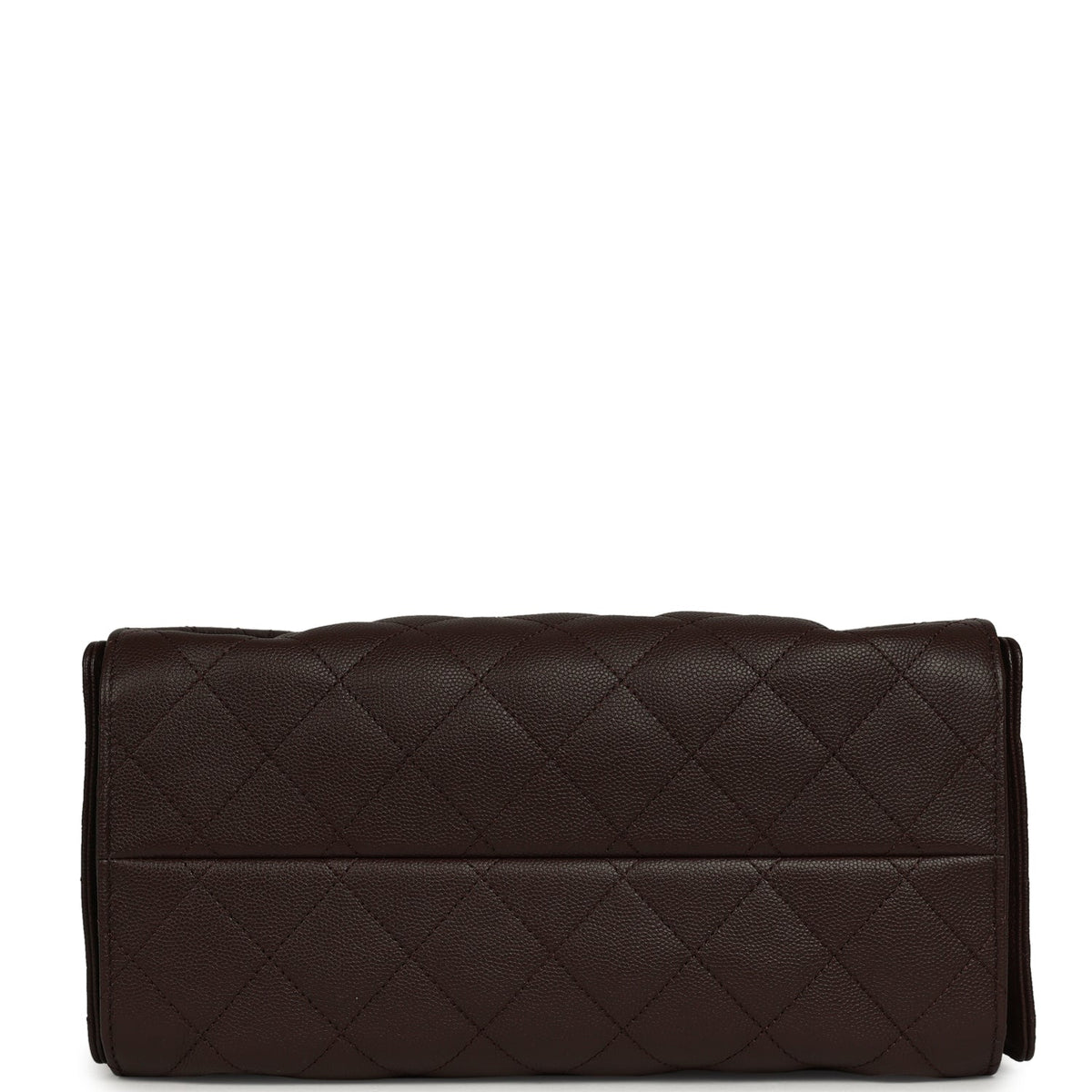 Chanel Small 25 Hobo Bag Dark Brown Caviar Gold Hardware