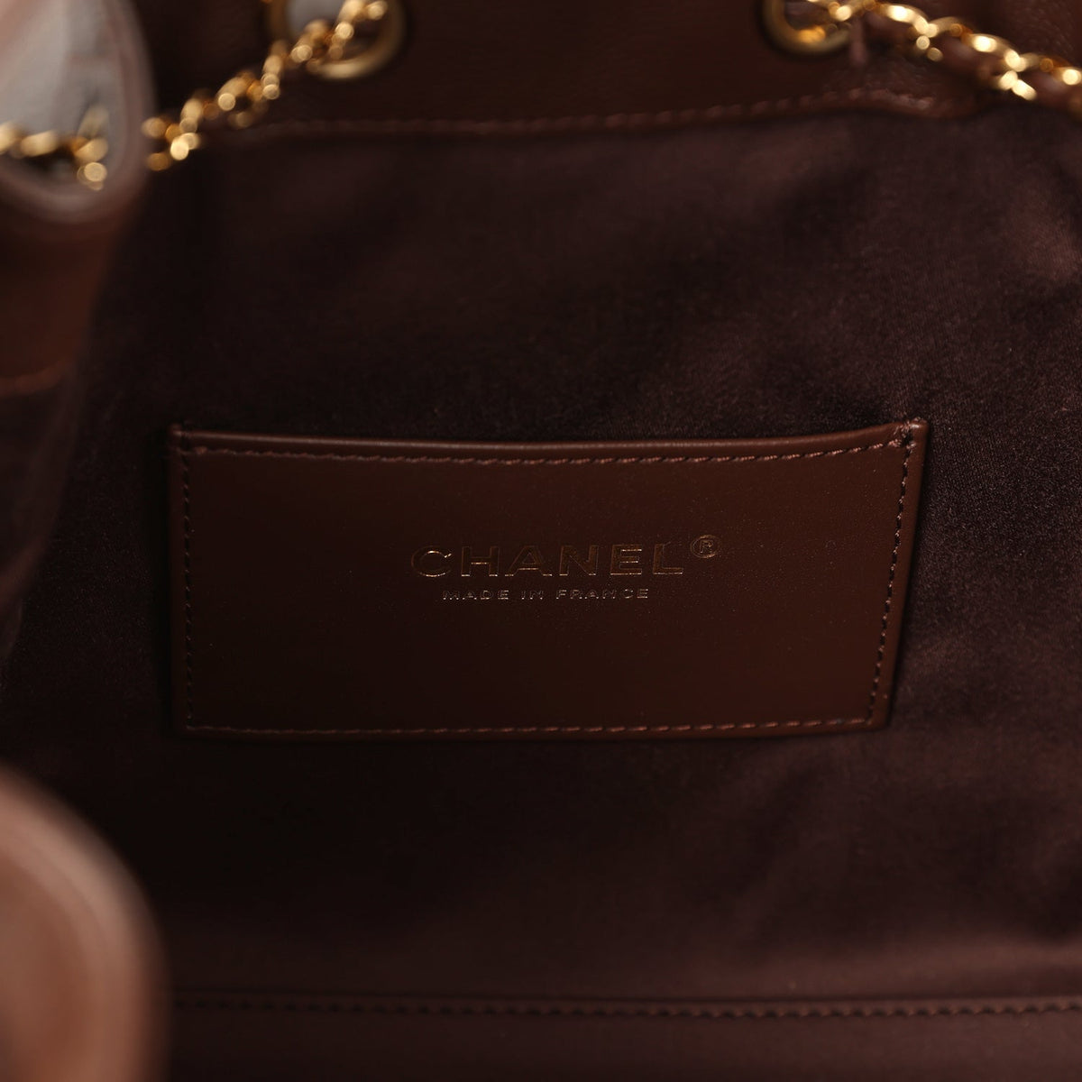 Chanel Small 25 Hobo Bag Dark Brown Caviar Gold Hardware