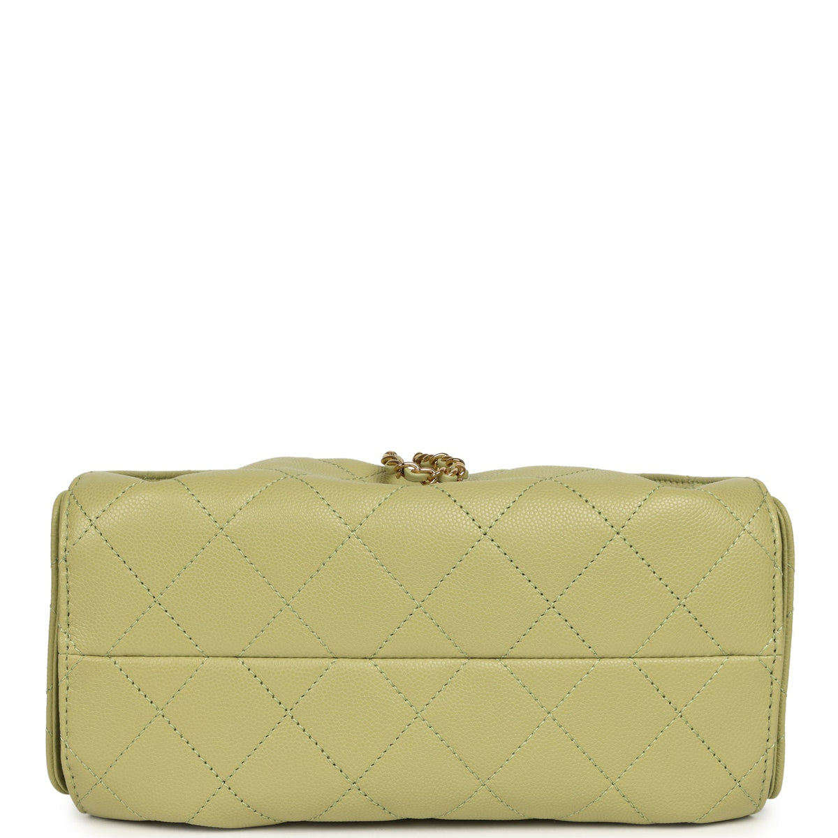 Chanel Mini 25 Hobo Bag Green Caviar Gold Hardware