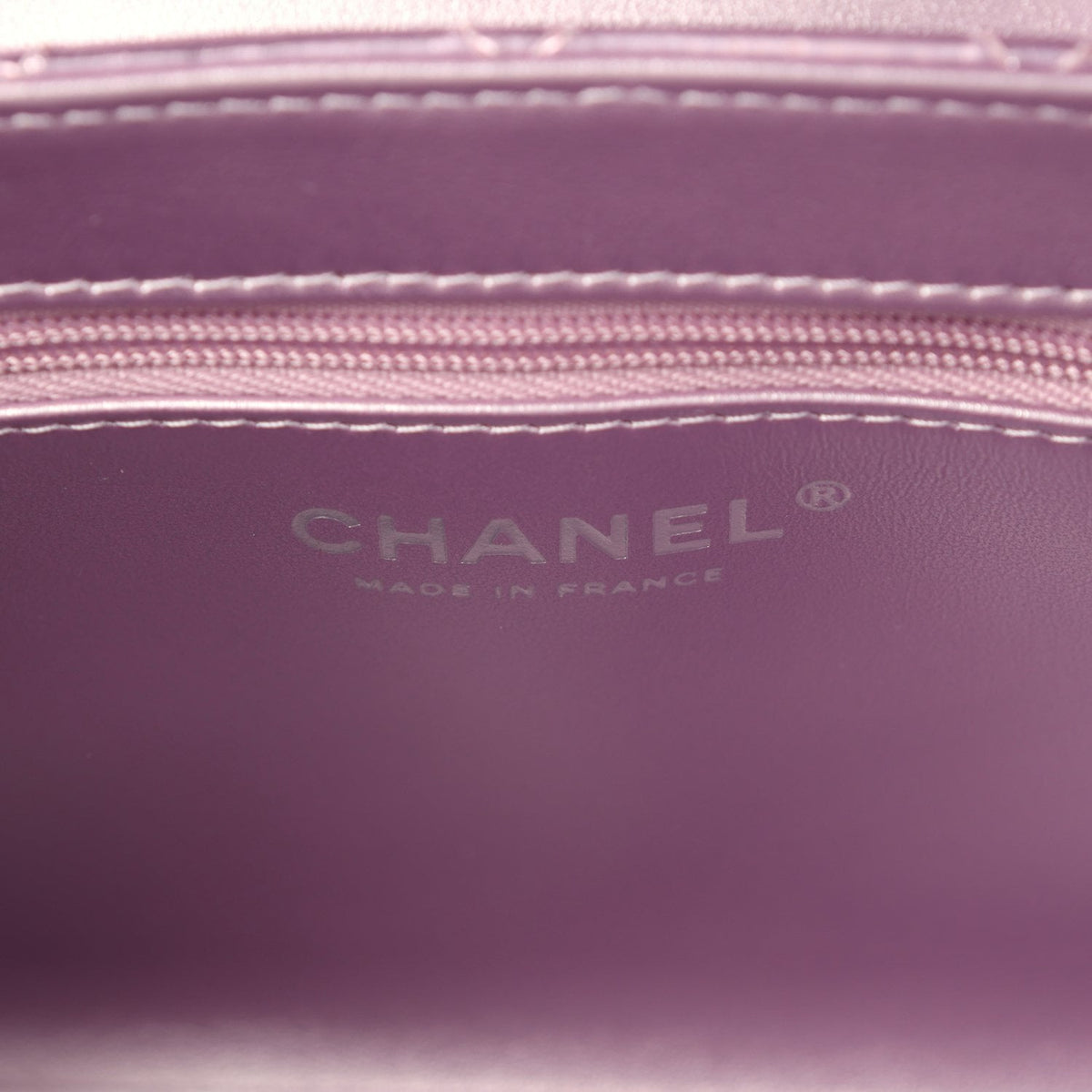 Chanel Small Kelly Shopper Pink Metallic Calfskin Silver Hardware