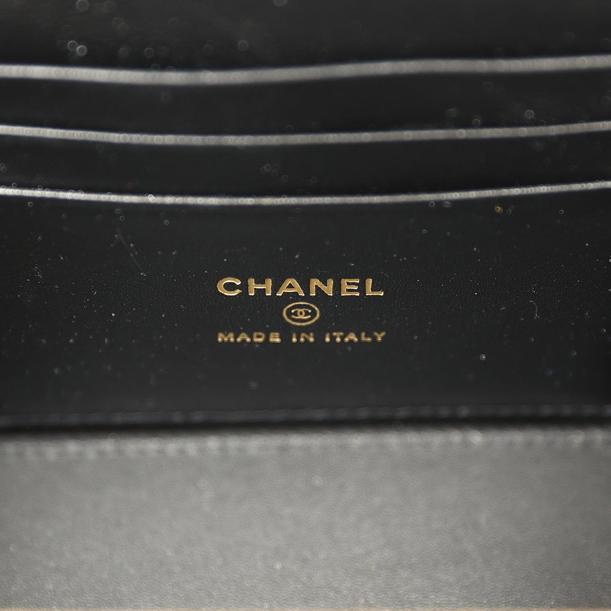 Chanel Small Top Handle Vanity Case Black Croc Embossed Calfskin Gold Hardware