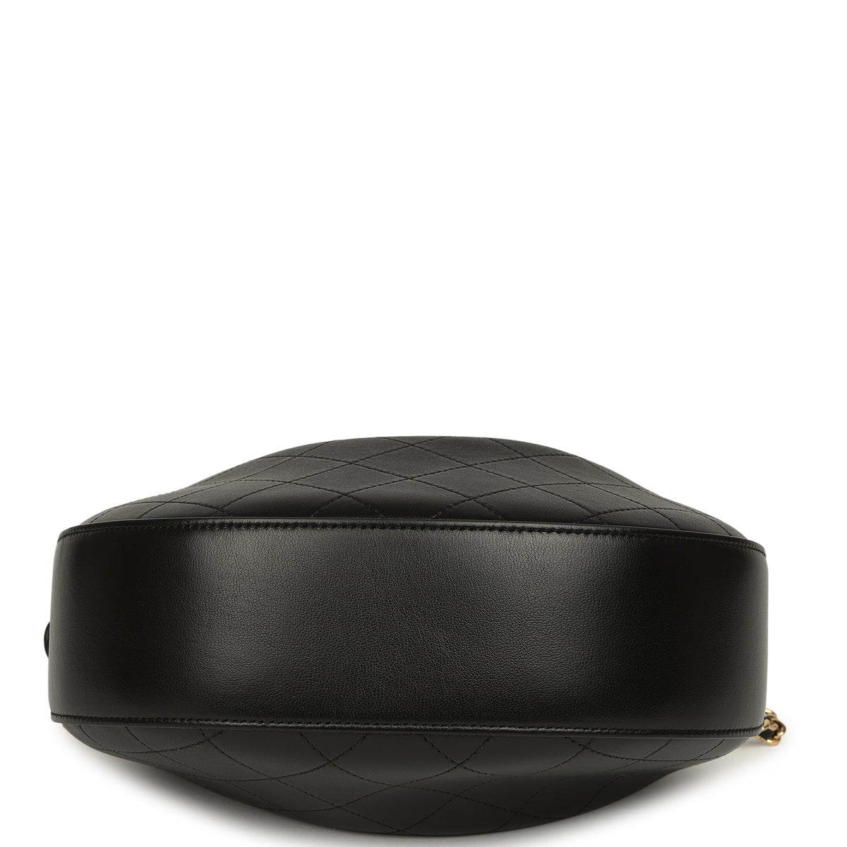 Chanel Top Handle Soft Hobo with Chain Black Lambskin Gold Hardware