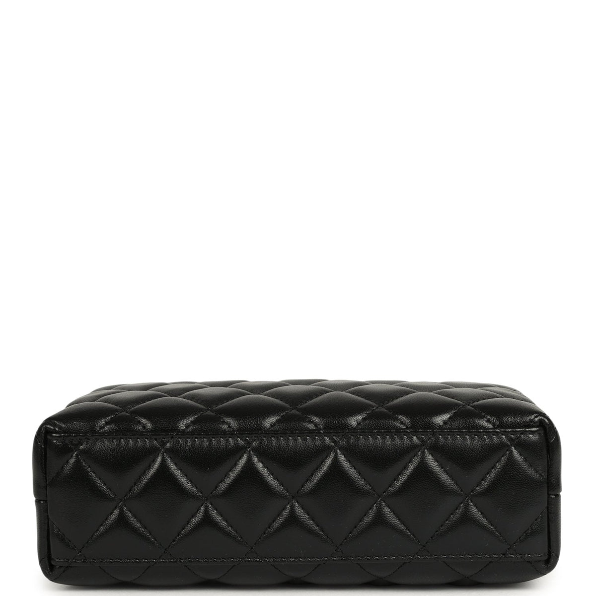 Chanel Small Kelly Shopper Black Shiny Lambskin Gold Hardware