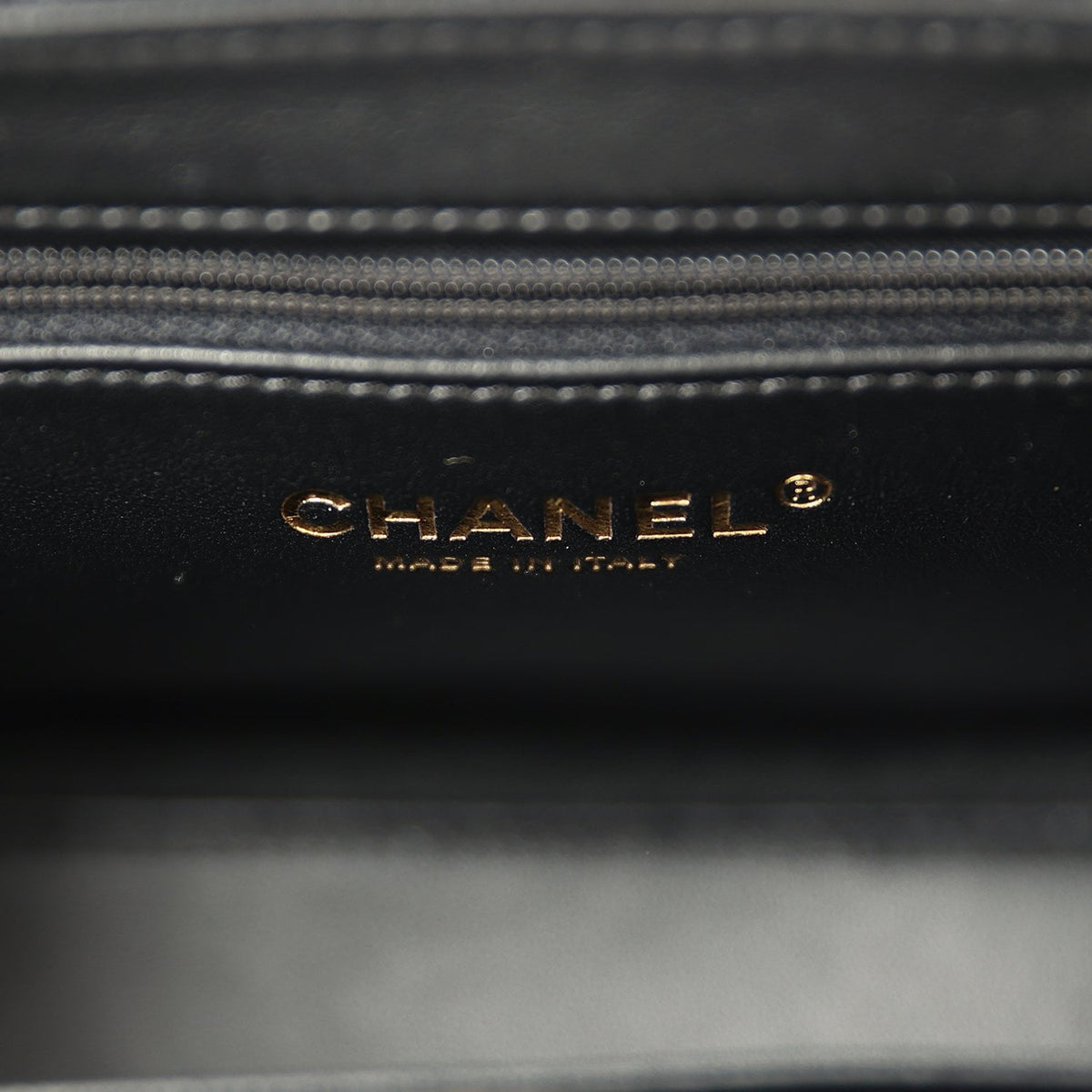 Chanel Small Kelly Shopper Black Shiny Lambskin Brushed Gold Hardware