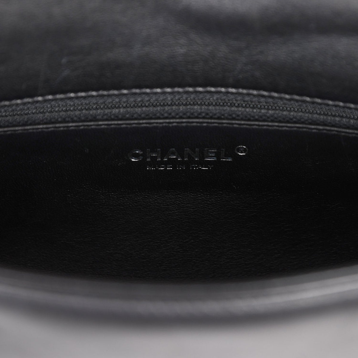 Pre-owned Chanel Medium "Supermarket Comic" Flap Bag Black, Multi Lambskin, Shearling Silver Hardware