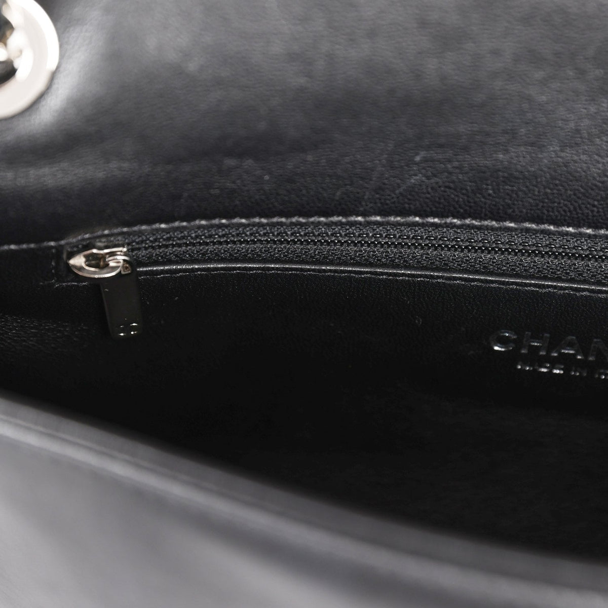 Pre-owned Chanel Medium "Supermarket Comic" Flap Bag Black, Multi Lambskin, Shearling Silver Hardware
