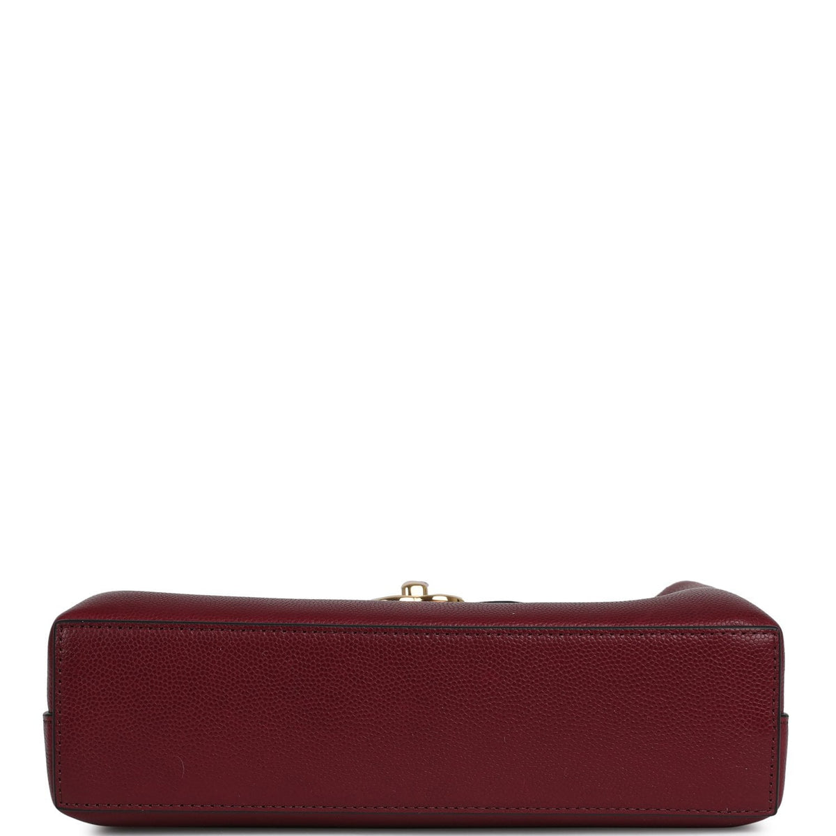 Chanel Small Kelly Shopper Dark Burgundy Caviar Gold Hardware