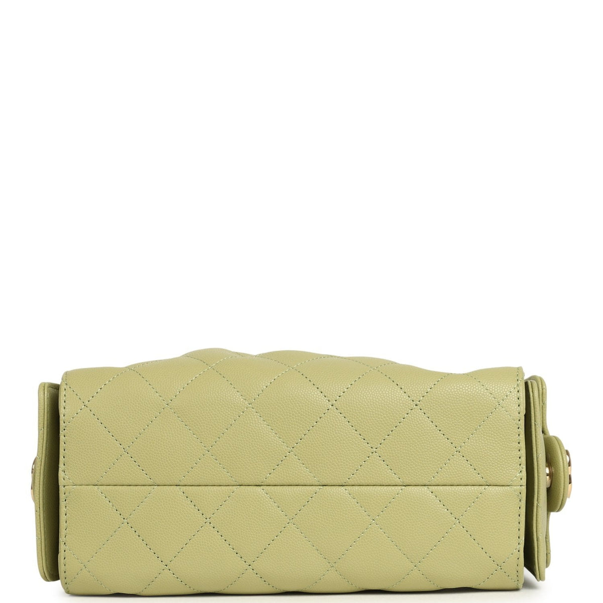 Chanel Mini 25 Hobo Bag Green Caviar Gold Hardware