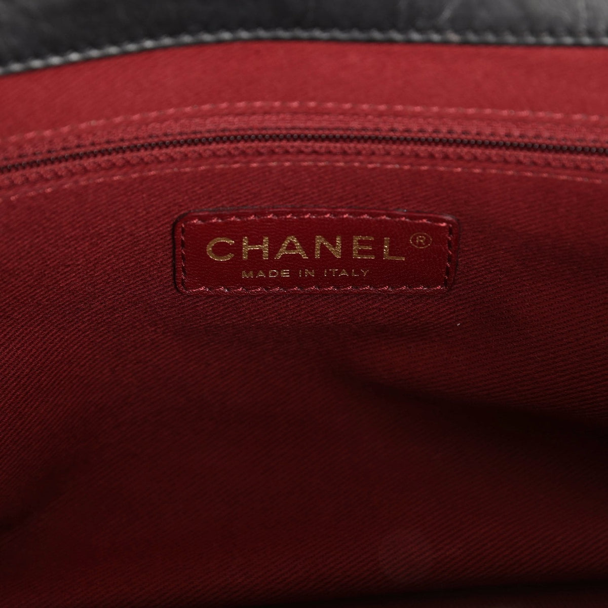 Pre-owned Chanel Medium "Paris-Bombay" Pondicherry Flap Bag Black Aged Calfskin Antique Gold Hardware