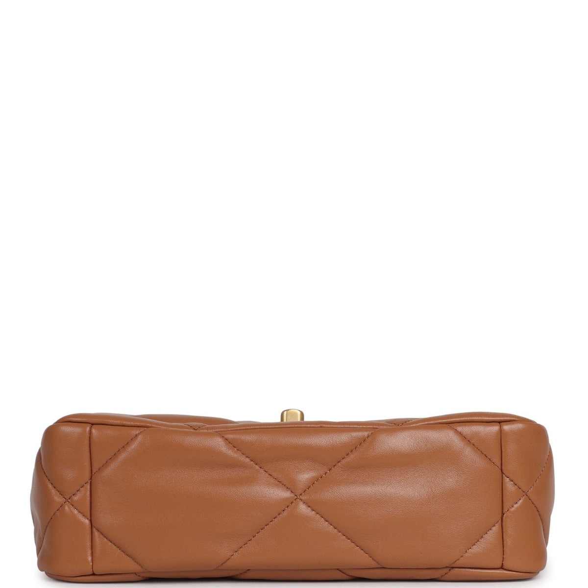Chanel Medium 19 Flap Brown Lambskin Mixed Metal Hardware