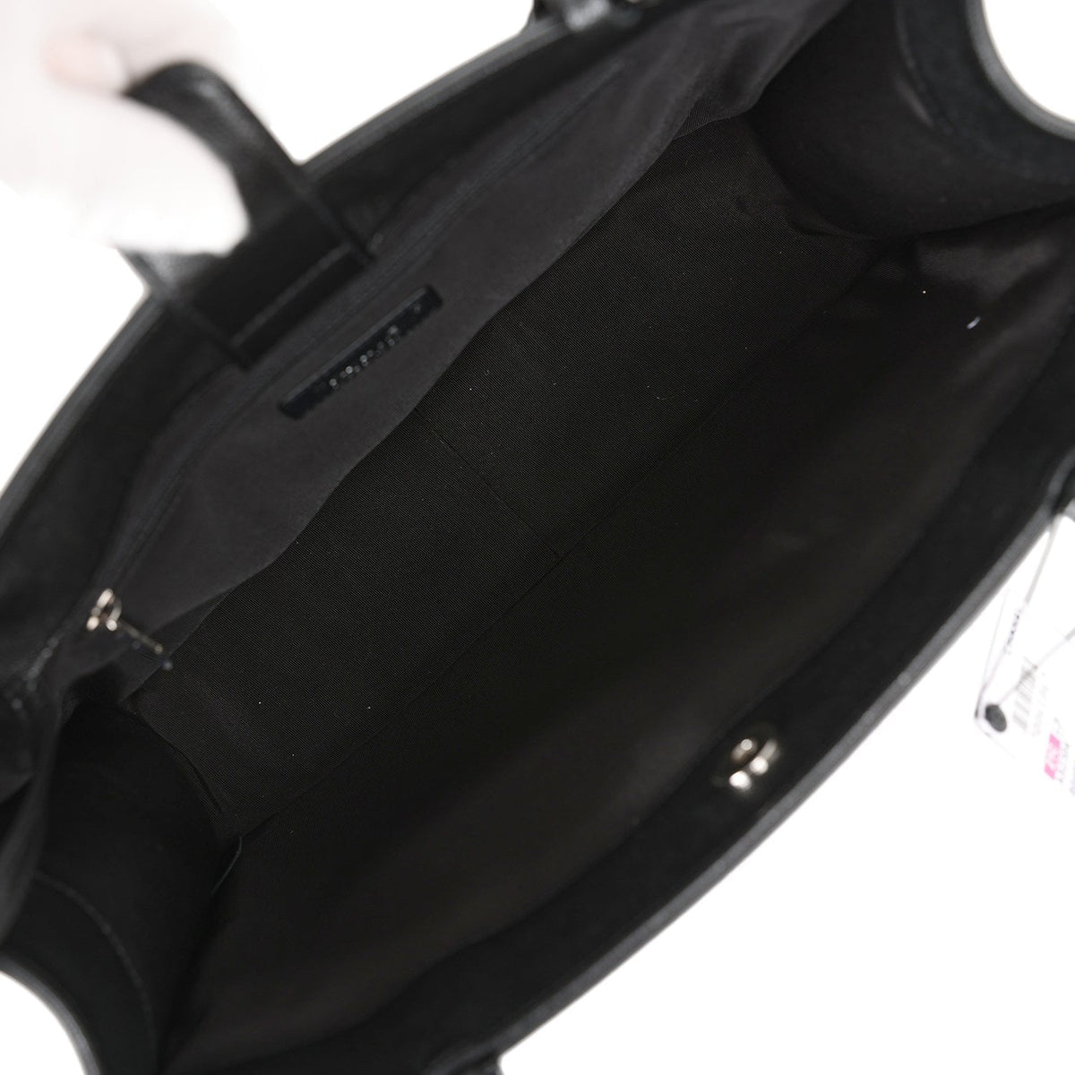 Chanel Large "My Everything" Shopping Tote So Black Caviar Black Hardware