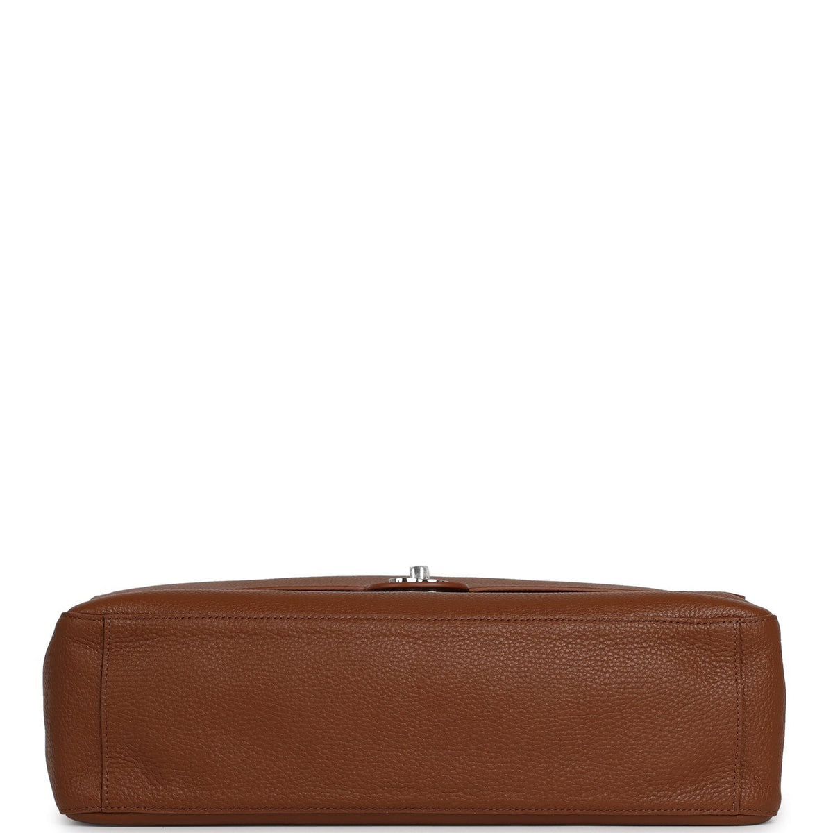 Chanel Maxi "Souplissimo" Large Flap Bag Camel Grained Calfskin Silver Hardware