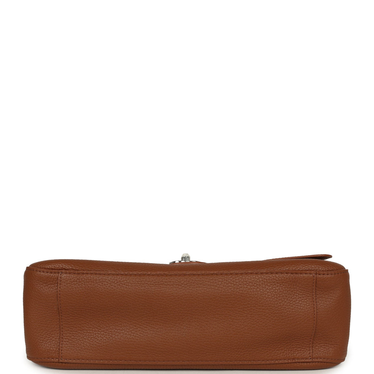 Chanel Maxi "Souplissimo" Small Flap Bag Camel Grained Calfskin Silver Hardware