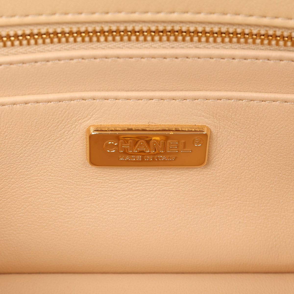 Chanel Mini Rectangular "Macrame Chain" Flap Bag Golden, Beige Woven Gold Hardware