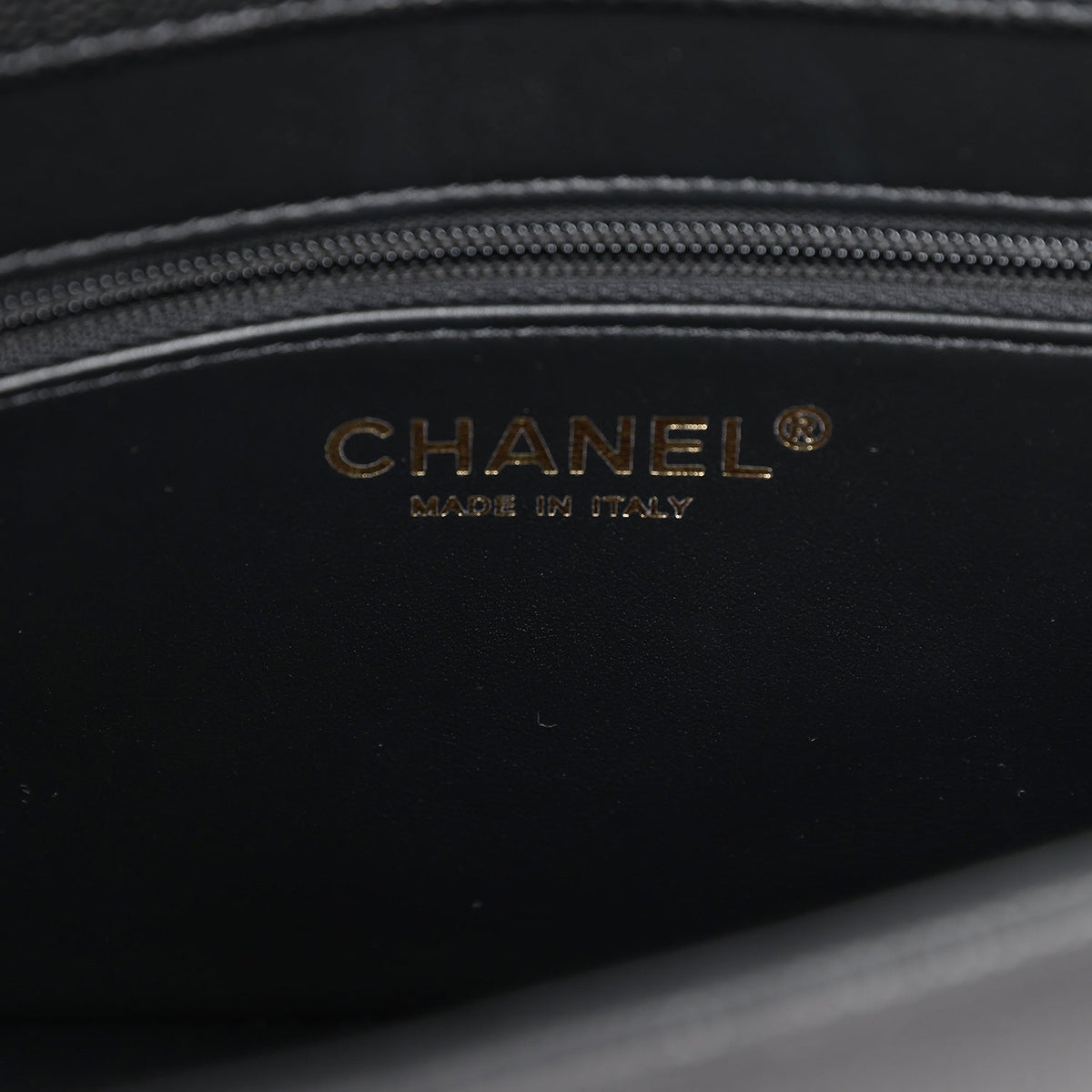 Chanel Small Preppy Coco Flap Bag Black Shiny Caviar Brushed Gold Hardware