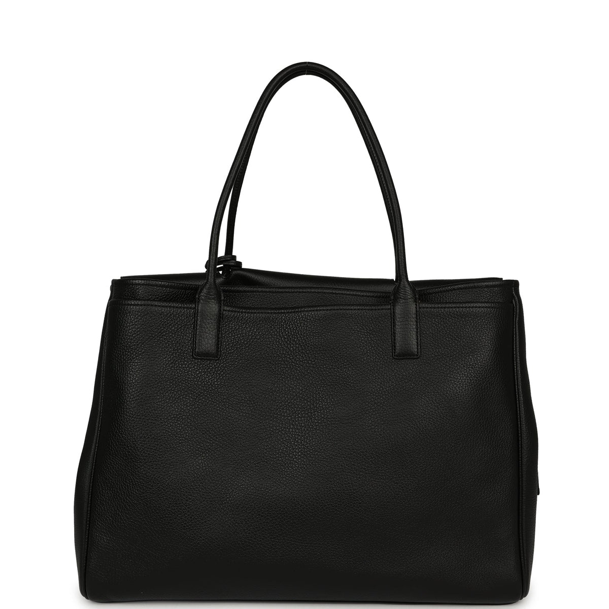 Chanel XXL "It Girl" Shopping Tote Black Calfskin Gold Hardware
