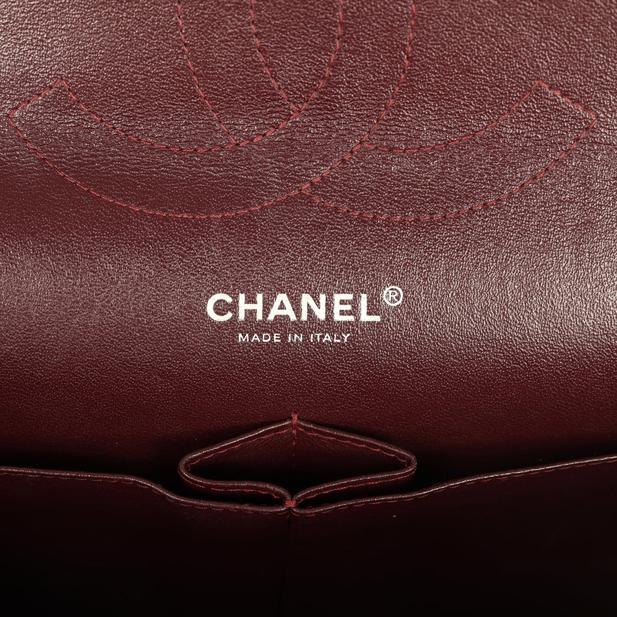 Pre-owned Chanel Jumbo Classic Double Flap Bag Black Caviar Silver Hardware