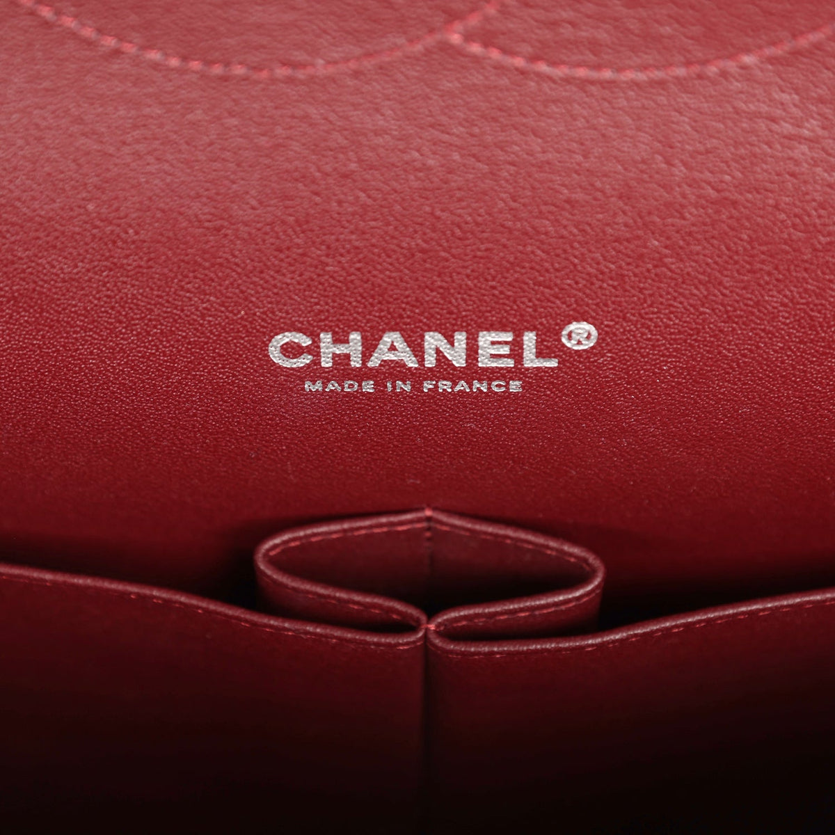 Chanel Maxi Classic Double Flap Bag Black Caviar Silver Hardware