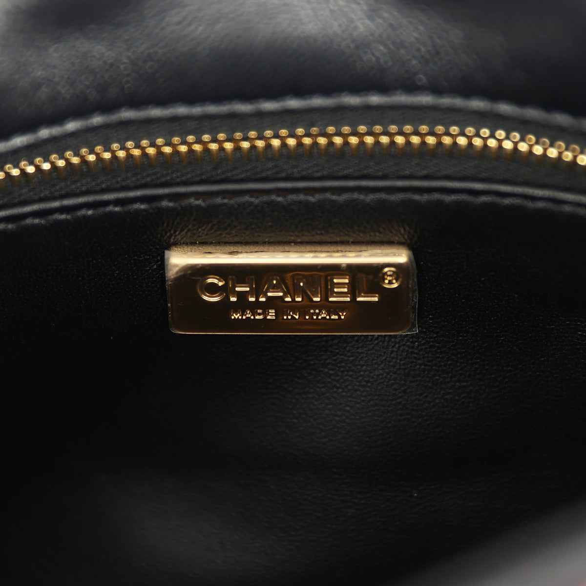 Pre-owned Chanel Mini Rectangular Flap Bag Black, Multi Sequin Gold Hardware