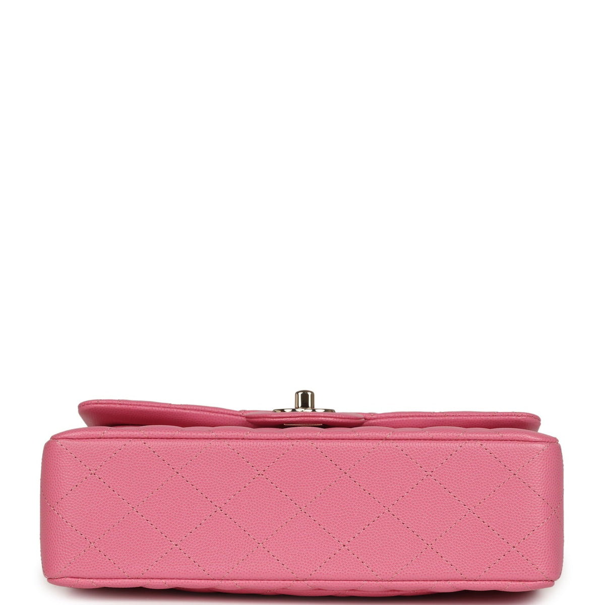 Chanel Small Classic Double Flap Bag Pink Caviar Light Gold Hardware