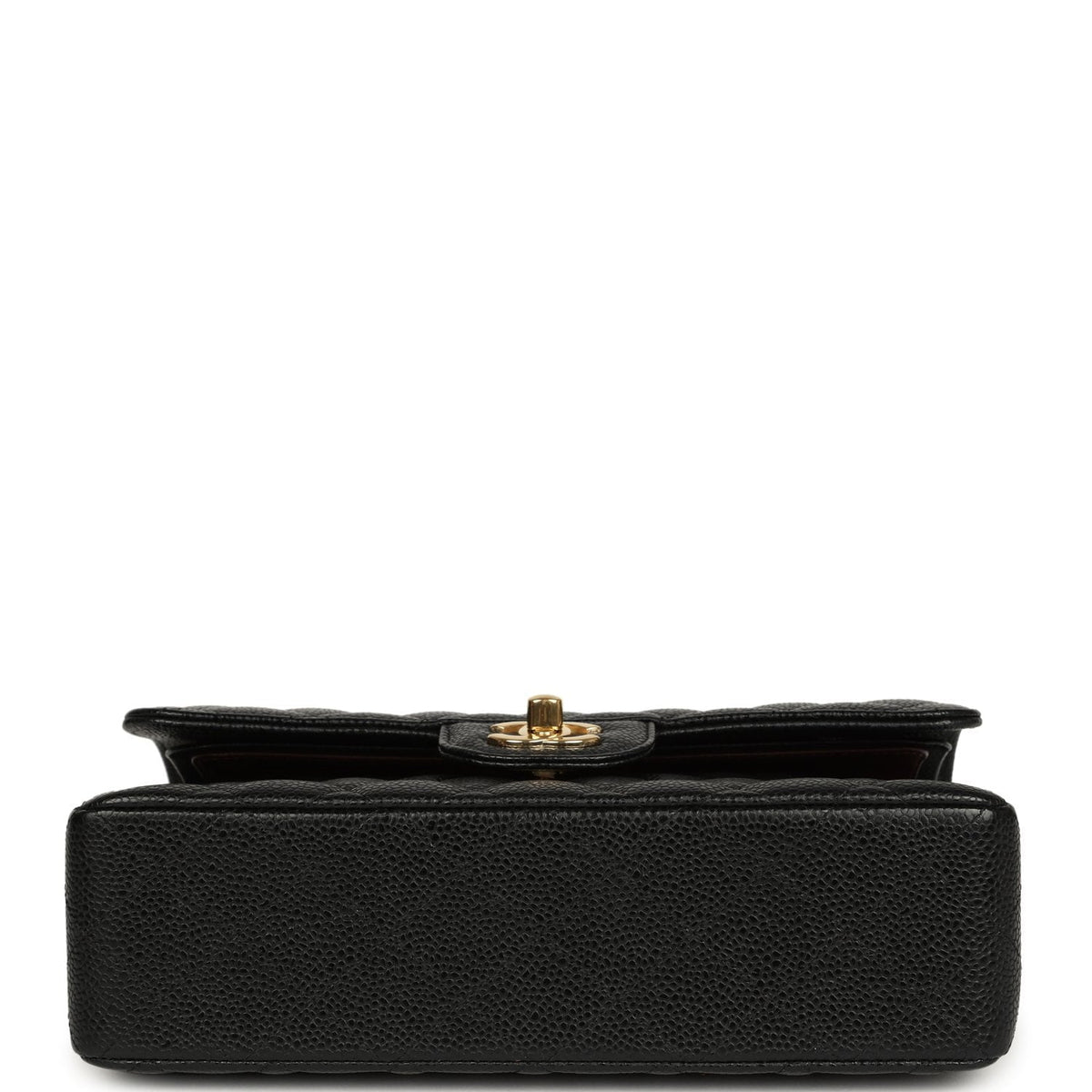 Chanel Small Classic Double Flap Bag Black Caviar Gold Hardware