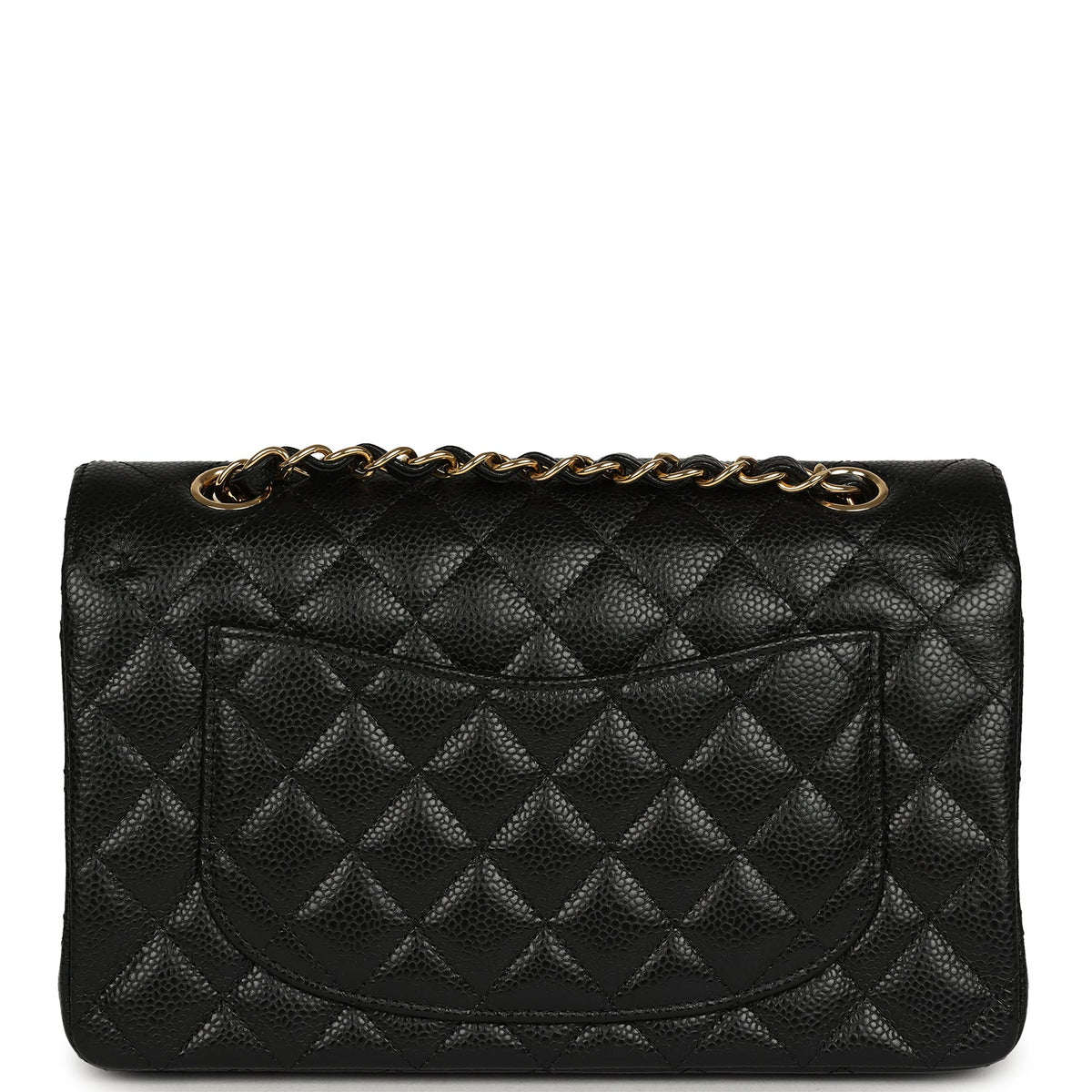 Chanel Small Classic Double Flap Bag Black Caviar Gold Hardware