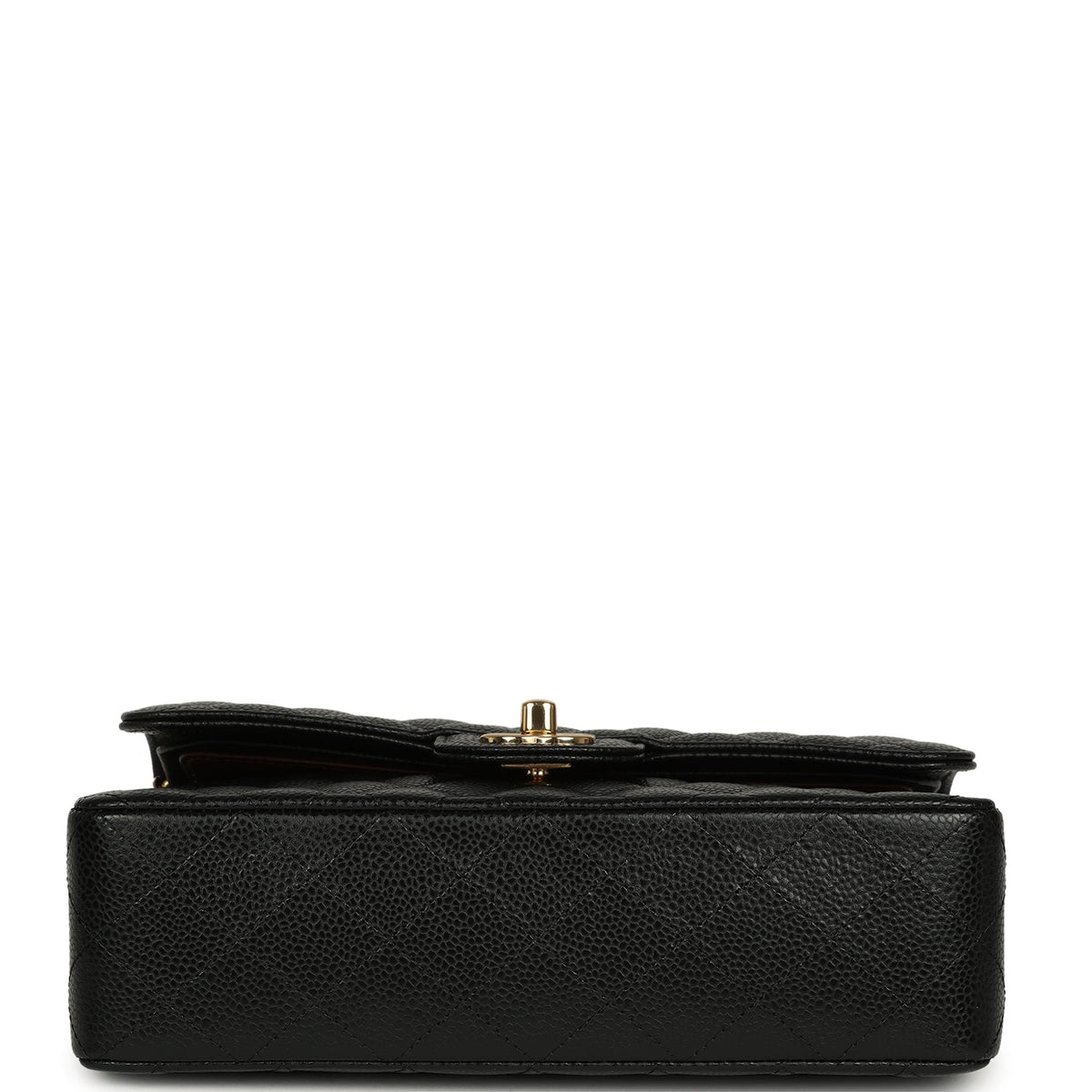 Chanel Small Classic Double Flap Bag Black Caviar Gold Hardware